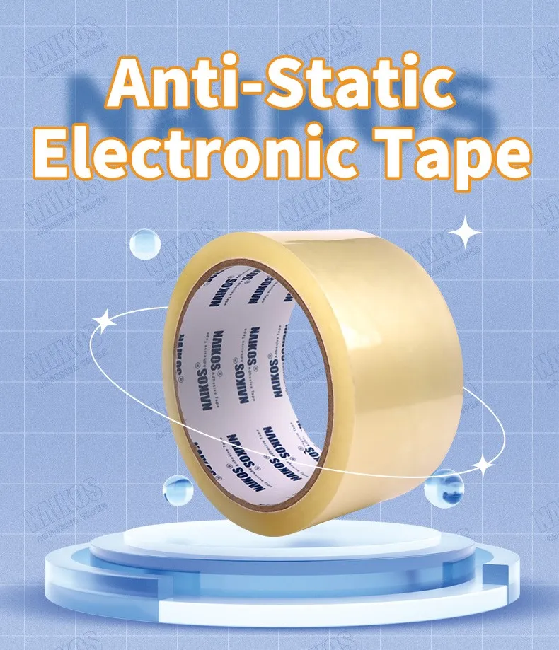 Antistatic Cellulose Clear Tape