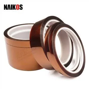 전기를 위한 실리콘 접착성 불투명도 호박색 필름 테이프를 가진 폴리이미드