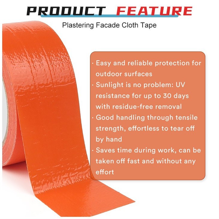 Premium Plastering Tape Orange
