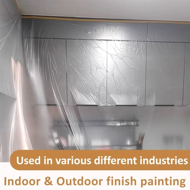 pre tape masking film 